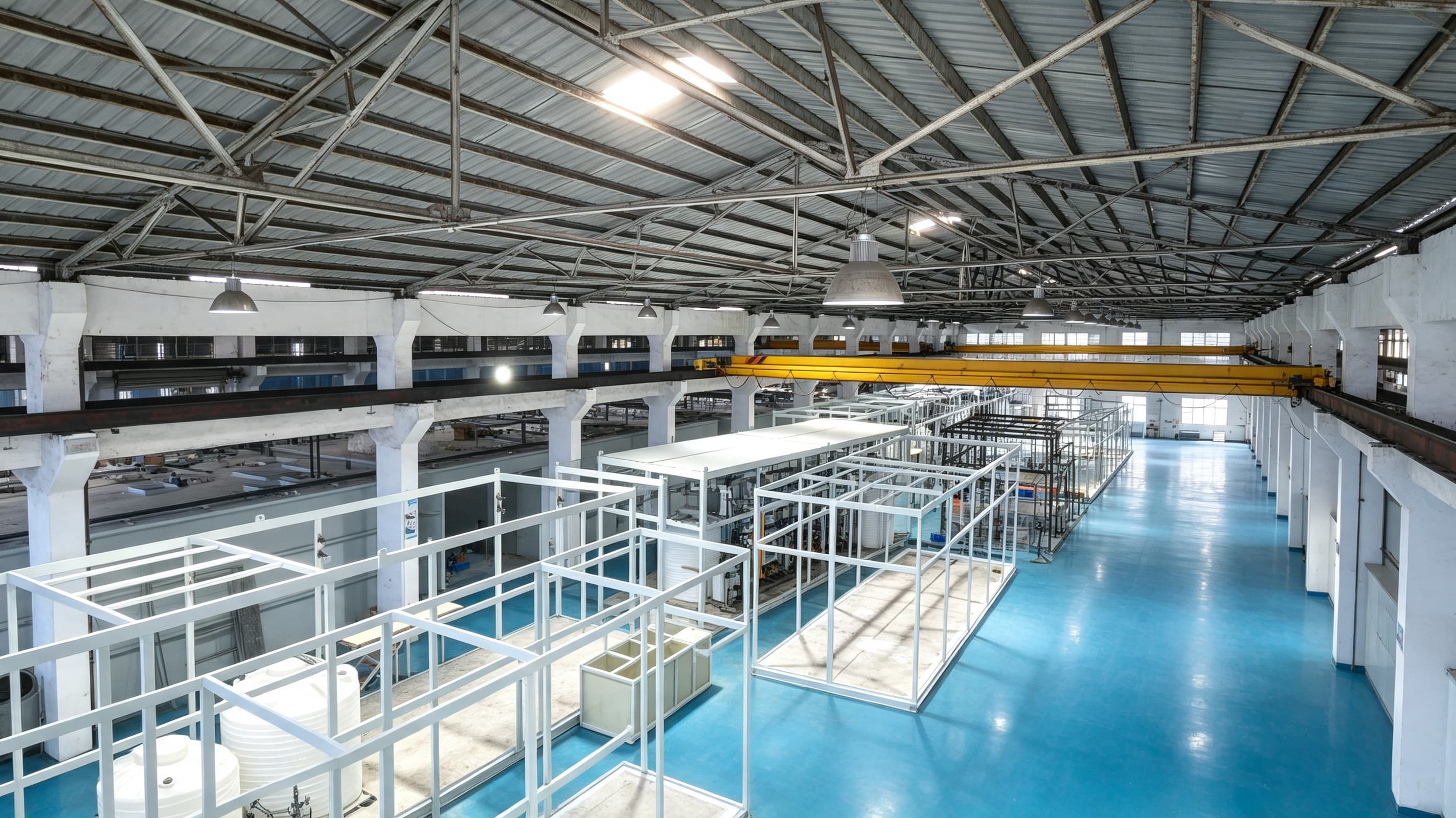 Baihuipu water treatment equipment workshop