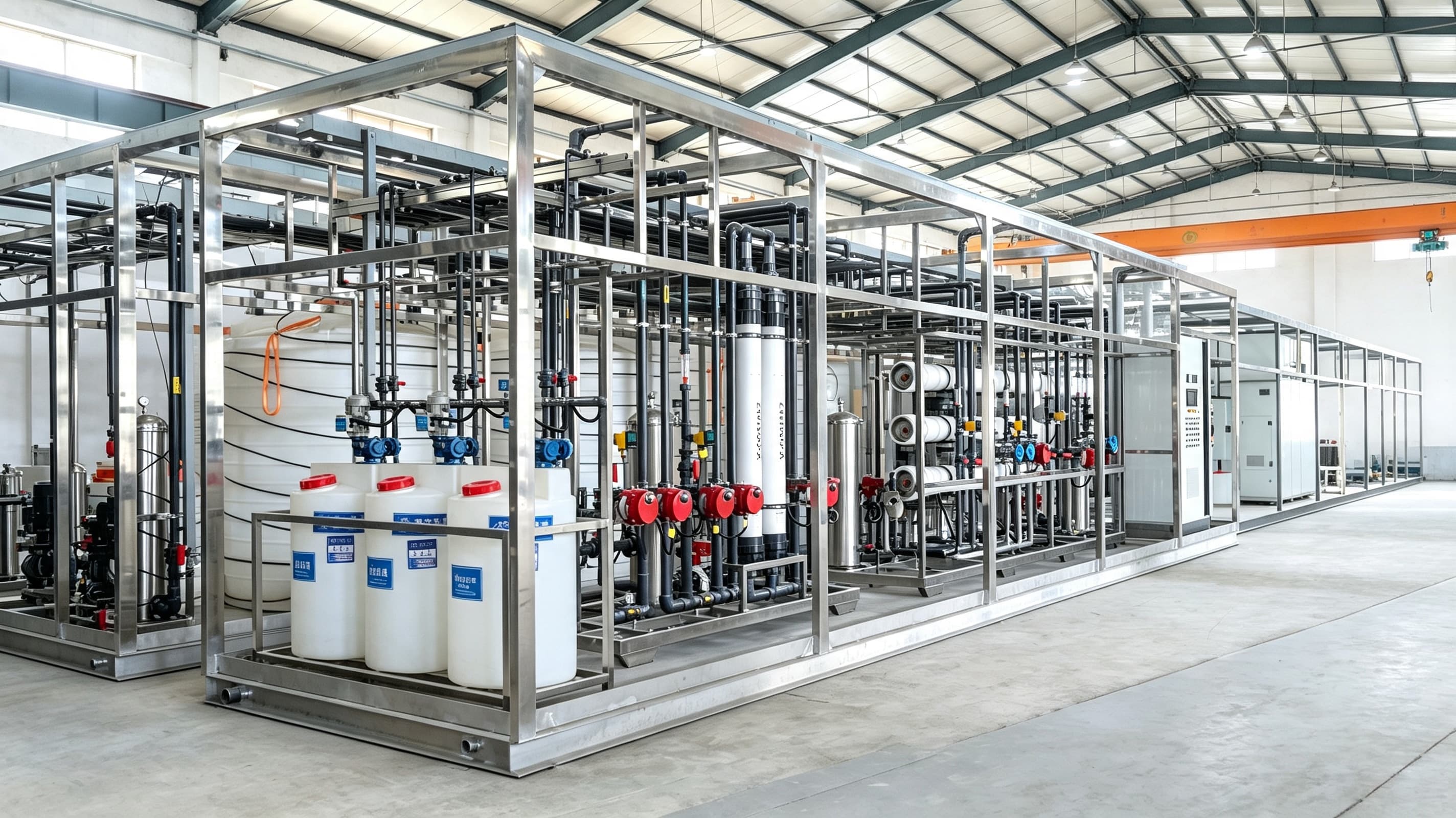 Containerized Water Treatment Systems system
