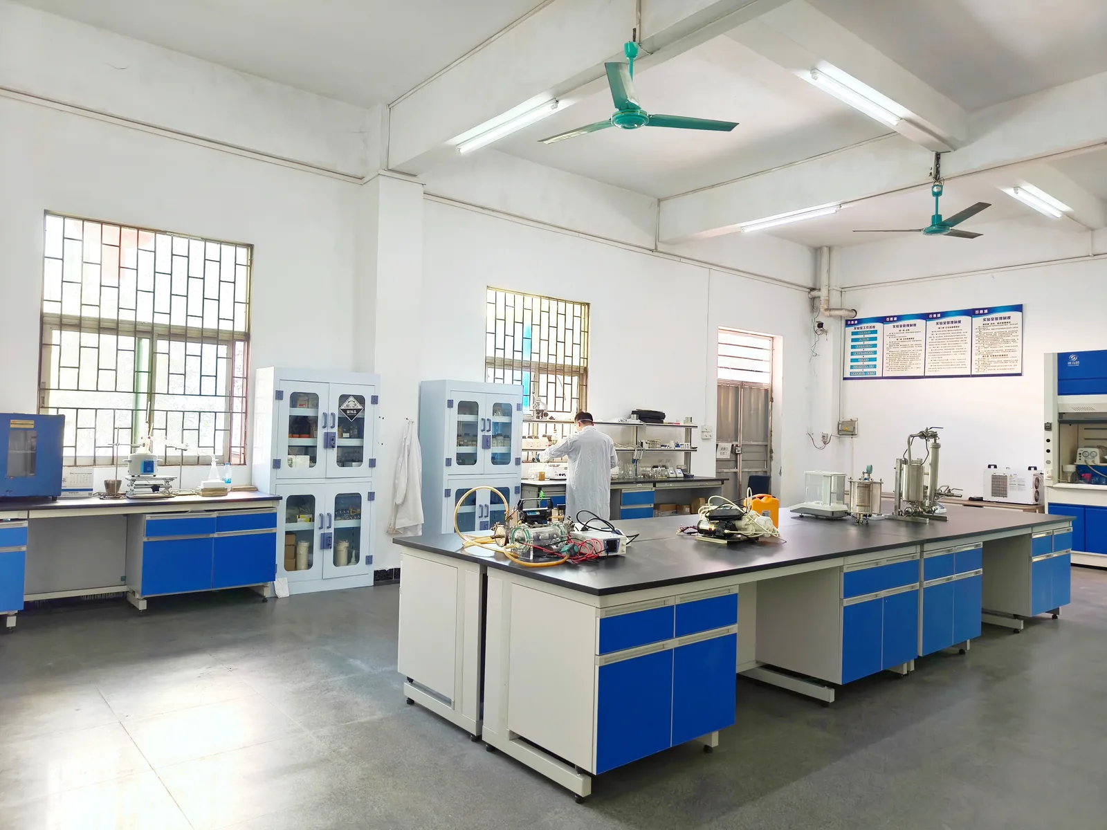 Baihuipu water-treatment laboratory in Dongguan