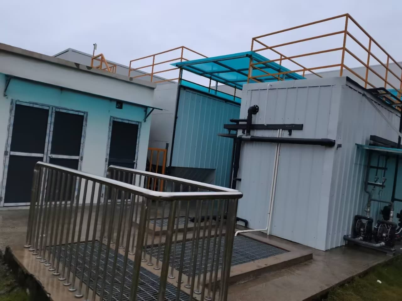 Chemical wastewater treatment facility reference