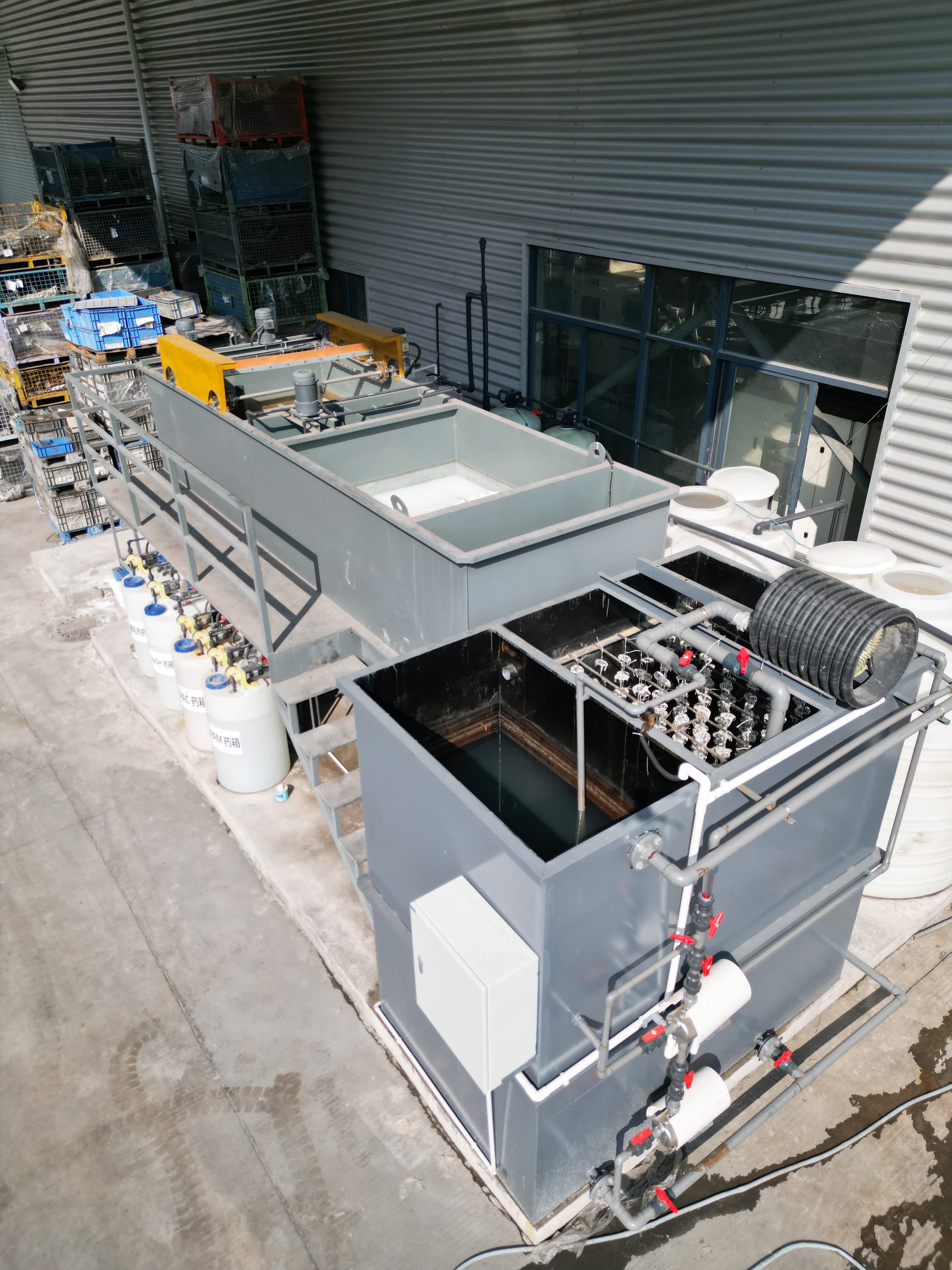 Electroplating wastewater treatment reference image